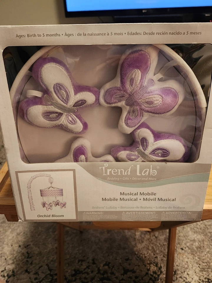 Trend Lab Musical Mobile Orchid Bloom - Image 1 of 3