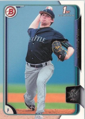 2015 Bowman Draft Baseball #72 Kyle Wilcox Seattle Mariners 1st Rookie - Image 1 of 2