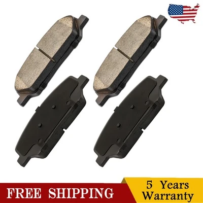 Fits 2010-2013 & 2015-2016 Hyundai Genesis Coupe Front Ceramic Brake Pads D1413 - Image 1 of 4