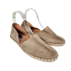 Anthropologie Verbenas Womens Carmen Suede Espadrille Flats Size EU 40 US 9.5 - Picture 1 of 12