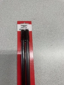 DUAL SET OF 3 FOOT BLACK FIBERGLASS CB ANTENNA WHIPS NEW FOR COBRA, UNIDEN NEW - Picture 1 of 2