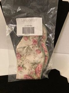 Longaberger May Series Peony Basket Liner NEW Made in USA - Picture 1 of 9
