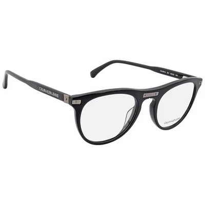 Calvin Klein Demo Oval Men's Eyeglasses CKJ20514 001 52 CKJ20514 001 52 - Image 1 of 3