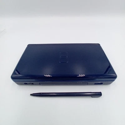 Nintendo DS Lite Console Enamel Navy Japanese Tested - Image 1 of 4