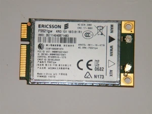 Ericsson F5521gw WWAN UMTS HSDPA Adapter PK29200KD40 2XGNJ #2215.012 - Picture 1 of 1