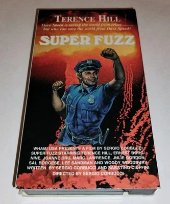 Super Fuzz 1980 Superhero Cop Cult Horror Terence Hill Wham! Rare VHS Tape, 1996 - Image 1 of 4