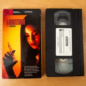 Audition (VHS-2002) SUPER RARE Takashi Mike Cinémathèque Américaine Chimère Horreur - Photo 1/3