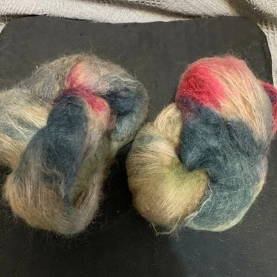 lace mohair yarn  hank 100g * 2 (#1715) - Image 1 of 4