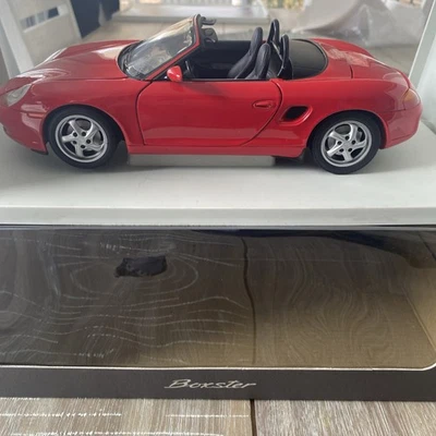 Rare Dealers Box UT Models Porsche Boxster. Striking Red. As New!! - Image 1 of 4