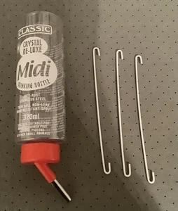 Crystal De-Luxe MIDI Drinking Bottle - Trinkflasche für Meerschweinchen, Hamster - Bild 1 von 1