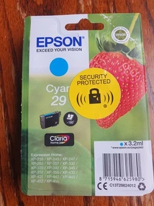 Epson Claria No.29 Home Strawberry Ink Cartridge - Standard, Cyan - Photo 1/1