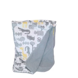 2014 Circo Target Jungle Safari Gray Sherpa Baby Security Blanket 28" X 37" - Picture 1 of 5