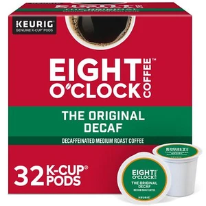Eight O'Clock Coffee The Original Decaf, Single-Serve Keurig K-Cup Pods, Medi... - Picture 1 of 12