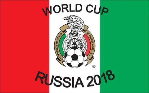 World Cup Russia 2018  Federacion Mexicana 3ft X 5ft Flag Cover