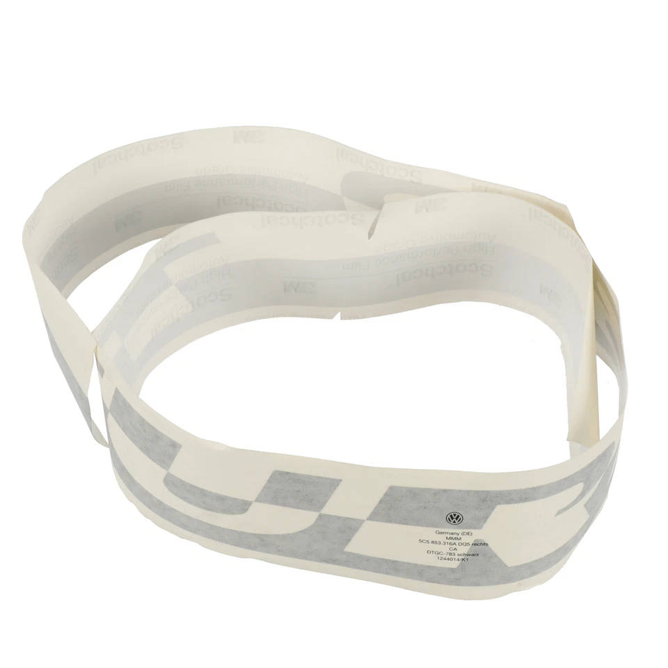 NEW OEM Volkswagen 2012-2019 Beetle Decal Side Stripe Right 5C5-853-316-A-DQ5 - Image 1 of 3