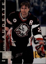 1997-98 Upper Deck Buffalo Sabres Hockey Card #20 Donald Audette