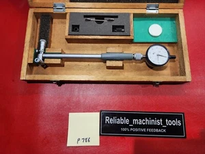 MITUTOYO  Bore gage Hole with inside micrometer head 2.4 - 4 in .0005 grad P786 - Picture 1 of 15