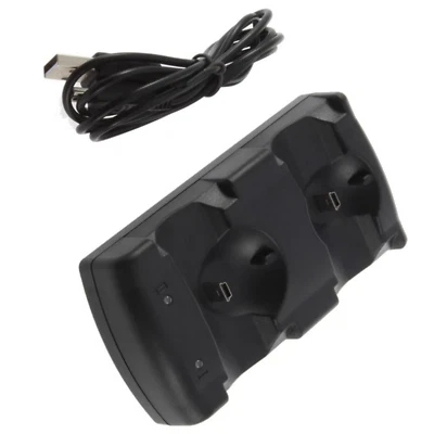 2 In 1 Dual Charging Station Charger Dock For PS3/PS3 Move  Controller Accessory - Image 1 of 4