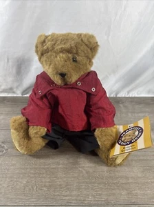 1997 Vermont Teddy Bear Complete Companion Jointed Stuffed Animal Plush Tags 15" - Picture 1 of 7