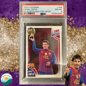 Panini FC Barcelona 2012-13 | PSA 8 Lionel Messi | #166 - Picture 1 of 1