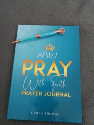 Pray With Faith (PWF) prayer journal with pen - Image 1 of 2