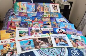 Walt Disney Laserdisc Lot - Lot of 36 OOP Discs- Last Chance Listing