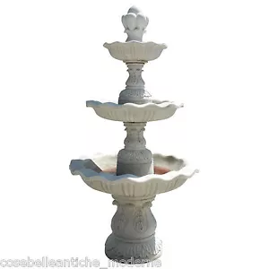 Brunnen Klassische Weißem Marmor Classic Design White Marble Alte Art Kuli Noble - Bild 1 von 1
