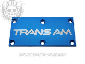 TPI Throttle Body Plate GTA Firebird Pontiac Trans am G Solid Blue - Picture 1 of 1