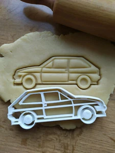 NUEVO Ford Fiesta MK2 cortador molde cortador coche cortador masa salada - Imagen 1 de 5