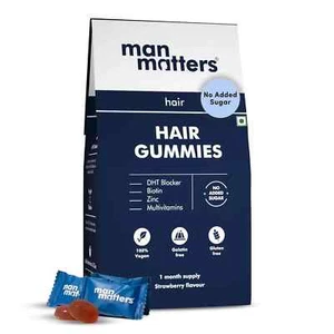 Gomitas capilares Man Matters biotina (30N) con biotina, bloqueadores DHT vit A, C, E, - Imagen 1 de 9