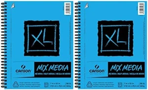 Canson XL Series Mix Media Paper Pad, Heavyweight, Fine Texture, Heavy Sizing fo - Picture 1 of 12