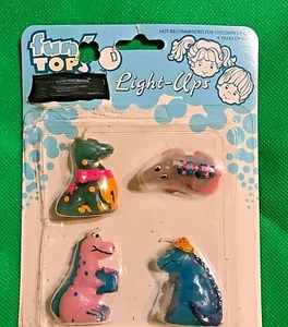 Fun Tops Candle Light-Ups 4 Dinosaurs - Picture 1 of 10