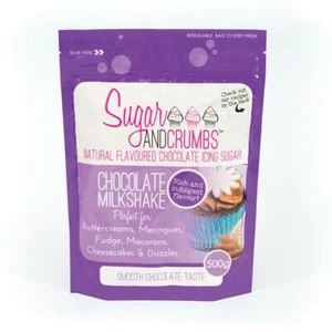 Edible Cake Decoration Sugar and Crumbs Chocolate Milkshake 500g Cupcake Topper - Picture 1 of 1