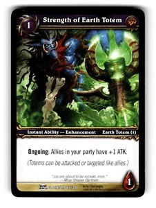 World of Warcraft TCG Blood of Gladiators Trading Card Strength of Earth To#65 C - Picture 1 of 4
