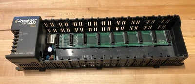 AutomationDirect D2-09BDC1-1 DL205 Rack Chassis 9-Slot PLC I/O Base 12/24VDC - Image 1 of 2