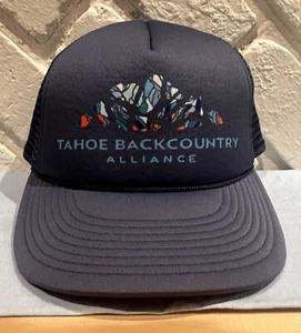 FLYLOW Tahoe Backcountry Alliance Trucker Rope Cap. Hat. Adjustable. Ski Touring - Picture 1 of 8