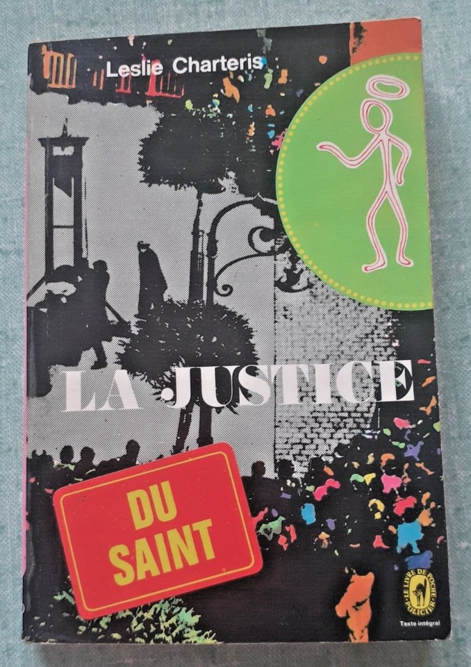 La justice du SAINT par Leslie Charteris 1969 Poche Aventure/Action/Policier - Photo 1/1