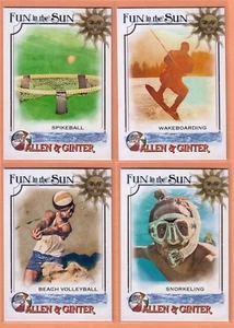 2023 Topps Allen & Ginter Spaß in der Sonne ~ Sie wählen ~ Vervollständigen Sie Ihr Set - Bild 1 von 16