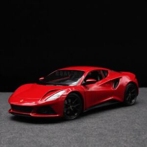 WELLY 1:24 Lotus Emira Supercar Alloy Car Diecasts Toy Vehicle Model Miniature 