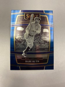 2022 Panini Select Babe Ruth Blue Concourse Level #70 New York Yankees