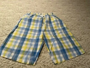 Blue & yellow next boys shorts size 12 years free shipping  - Picture 1 of 2