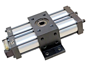 PARKER PTR326-0903F-FA21-C Rotary Actuator Air over Oil 90 degrees - Picture 1 of 13