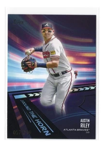 2024 Topps Series 2 Austin Riley #ATH-7 Around the Horn Black /299 Braves - Picture 1 of 2