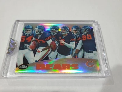 2010 eTopps Chicago Bears Team Jay Cutler Brian Urlacher #578/629 Refractor!!! - Image 1 of 2