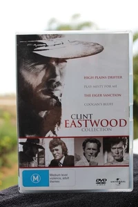 Clint Eastwood Collection Dvd X4 Disk Reg 2,4 VGC Free Postage - Picture 1 of 2