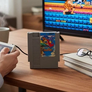 Adventures of Dino Riki Original Nintendo NES Spiel getestet + funktionsfähig & original! - Bild 1 von 3