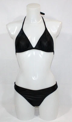 Swimsuit Speedo Swimwear Women Size 10 Black Bikini Holiday Beach Travel - Image 1 of 4