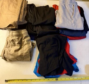 Boys 8-10 Clothes Lot 14 Pants Shorts Shirt Cat & Jack BCG Puma Batman All Motio - Picture 1 of 24