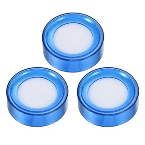 Finger Wet Sponge Finger Damper 2.7 Inch Dia for Bank Counting Blue, Pack of 3 - Picture 1 of 5