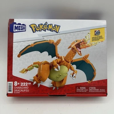MEGA Construx Pokemon Charizard Construction Set 222 pc New In Box - Image 1 of 2
